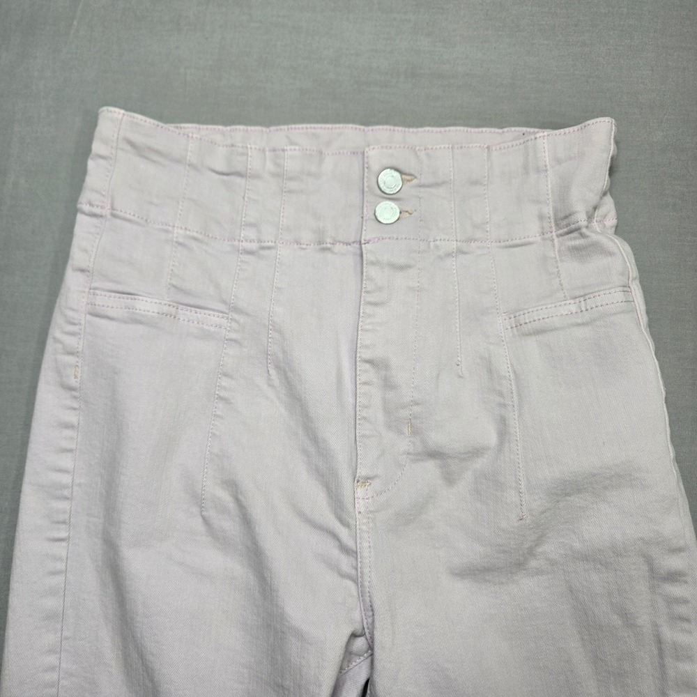 We The Free Jayde Flare Jeans 30 Lilac Purple High Rise - Picture 7 of 12